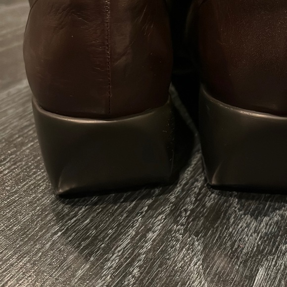 Easy Spirit Esdrina ankle booties boots zipped brown leather women’s size 9 - Picture 8 of 14